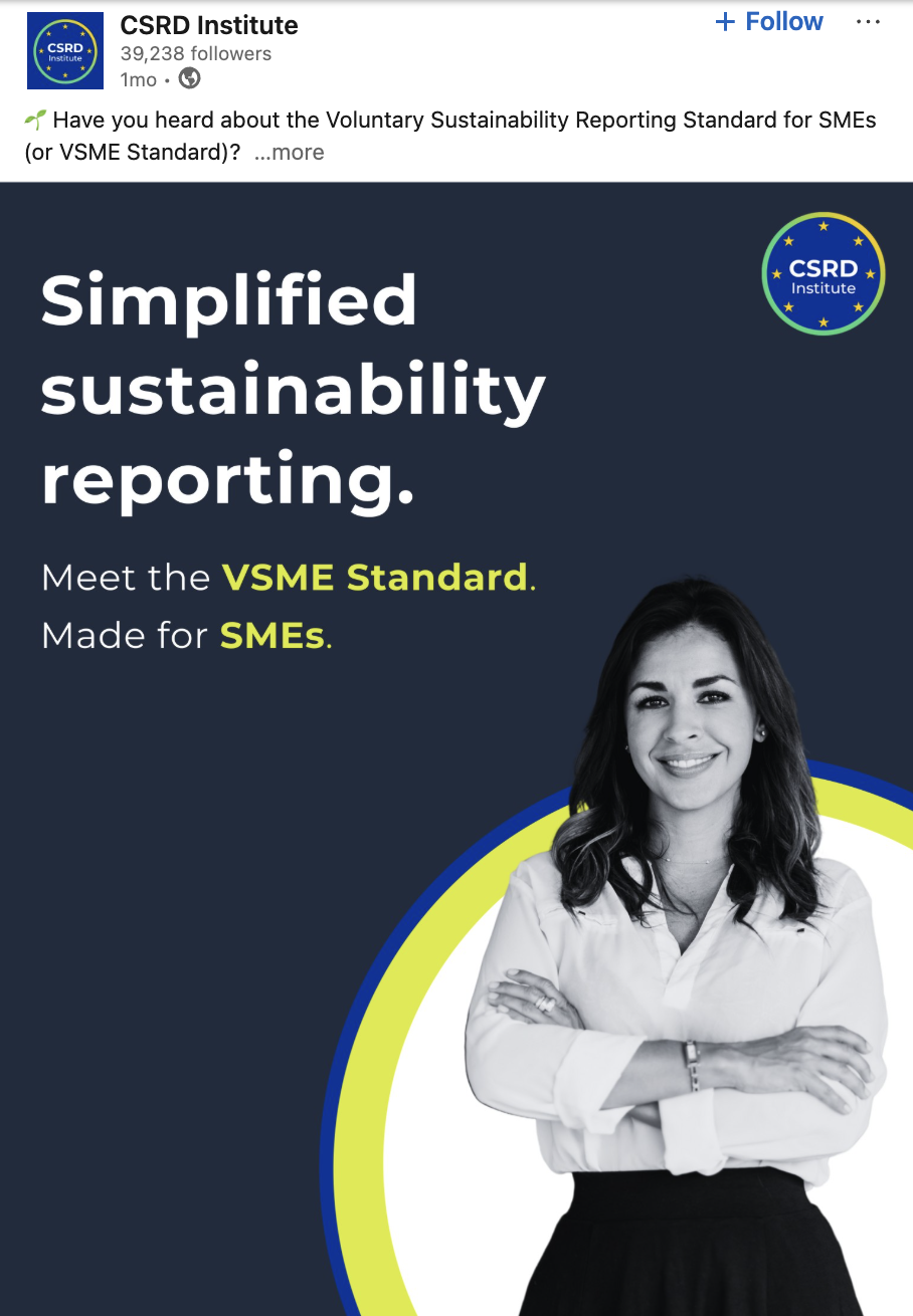 CSRD Institute Organic Campaign