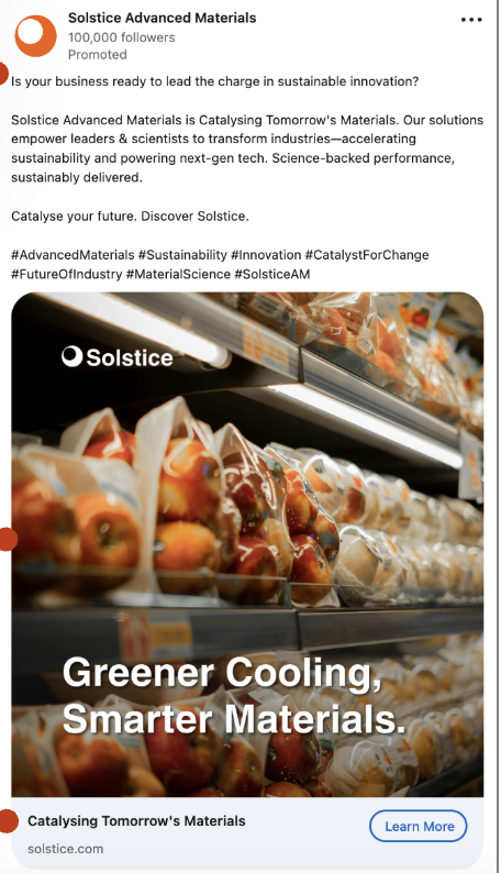 Solstice Marketing Campaign